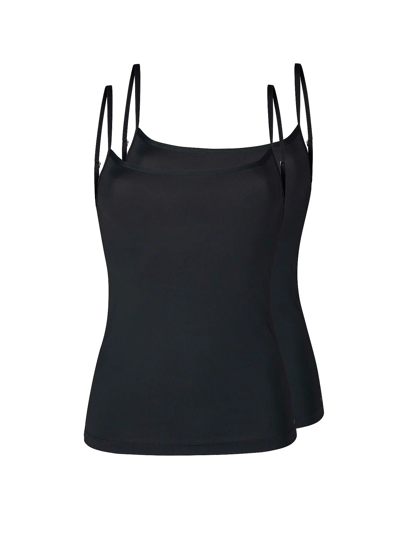 SKINY | Top 2-er Pkg. "Micro Lovers" (Schwarz) | 